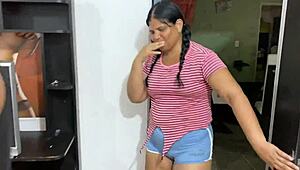 Viejo Pastor Pervertido Folla Bella Mujer in Real Casero Interracial Action