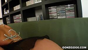 Taste That Sweet Ass Hole In Wild Gonzo 3some Action