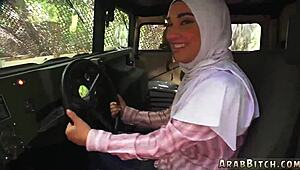 Muslim dick dominates, Arab teen fucks white guy hard!