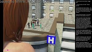 What's big apple small gesture in this 3d cartoon sex? hentai episode 31