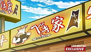 Padrastro pervertido manoseando a su hijastra en hentai sin censura