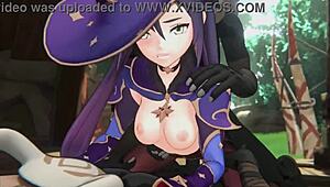 Genshing Impact 3D Porn at 60 FPS 720p. Is this the ultimate fantasy?