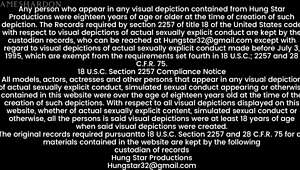 Dani Valentino pounded hard and stretched wide