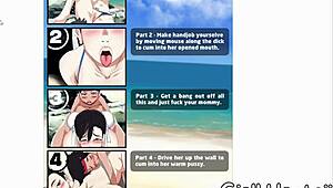 chun-li explores anime worlds with hentai twists