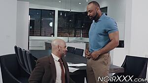 White dude's hairy ass drilled by hung Ray Diesel 😈