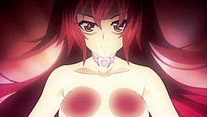Shinmai Maou no Testament Burst 02 hentai creampie
