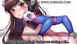 d va s edging game with light femdom and multiple endings