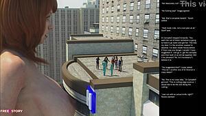 What's big apple small gesture in this 3d cartoon sex? hentai episode 31