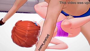 gwen from ben10 in bikini on bed, wanna learn new adult tricks with me?