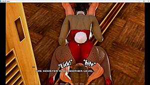 wanna know what a bunny zombie does in heat on breeding island part 21?