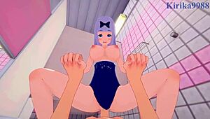 Kaguya and chika fuck old man