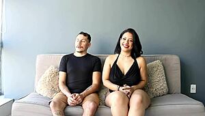 married man nails hot young chick leaving her soaked