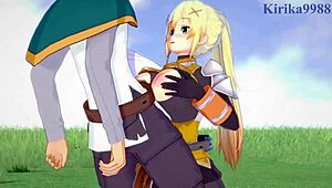 Darkness og Kazuma Satou hardcore sex