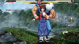 Brian Battles Ryougi Shiki In Intense Hentai Sex With Cumshot