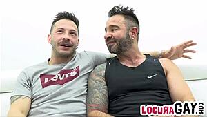 john brachalli fucks martin mazza hard on the sofa 😈