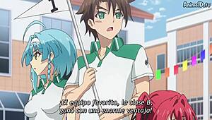 Shinmai Maou no Testament Burst 02 hentai creampie