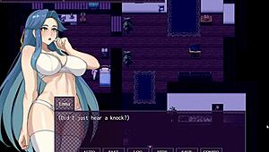 i’m so hooked, final slut exposes herself to class in hentai game