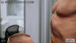 Theo Brady Spills Coffee on Alex Mecum's Chest to Get Alone with Him