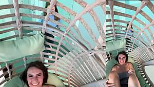 birthday surprise, hot kisses, pussy masturbation, blowjob, and internal cumshot?