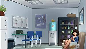 summertime saga 76 features small tits brunette in erotic hentai game scenes.