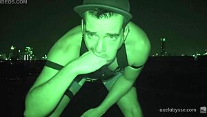 axel abysse is a sex-crazed insomniac infrared ass play