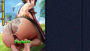 Adventure in sky island with king of kinks in anime style