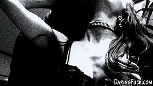 man, i can’t get over this classy beauty in stockings. her hairy snatch takes my huge cock hard!