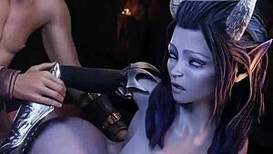 Exciting Adventures Of Eldrea In Anime Compilation