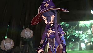 Pornô 3D Genshin Impact a 60 FPS 720p. A fantasia definitiva de hentai?