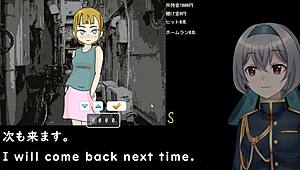 Baseball bat battles with alley woman in wild anime hentai.