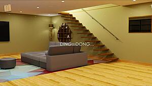 Big Tits Eve Fucks Monster Cock In Missionary Position