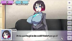 Waifu hub s5 elma parody hentai game