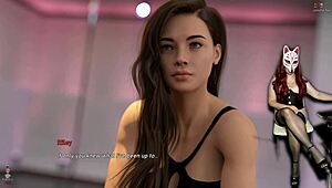 Steps of Debauchery 47 Features Intriguing Pole Dance in Brothel Outdoor Setting