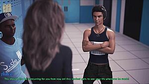 a wife and stepmother in hentai game