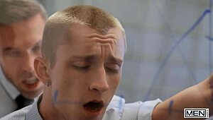 Theo Brady Spills Coffee on Alex Mecum's Chest to Get Alone with Him