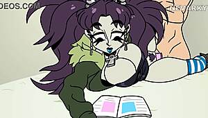 Penniless emo cartoon animation