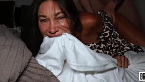 Monika Fox can't stop in wild one-on-one action with intense missionary and spooning quickies.