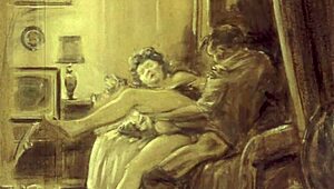 Jsem posedlý těma starýma erotickýma ilustracema z dávný doby