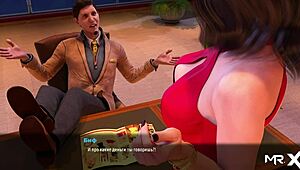 in this fashion business game, flirting with the boss at work