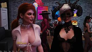 Hva skjer med Being a Dik 225 på jenta-ruta i hentai?