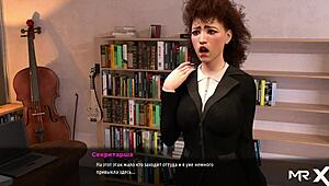 in this fashion business game, flirting with the boss at work