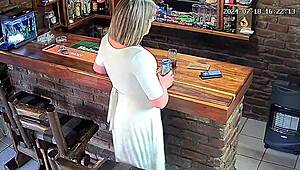 Caught my wife cheating on camera, fingering herself in public, damn I’m shook!