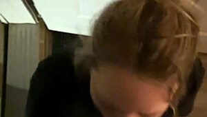 Amateur Couple Attempts Risky Encounter In Hotel Doorway