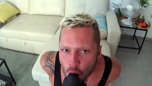 rough bareback fuck with dominant skinhead?