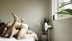 dominated by huge cock with wet anal creampie finish