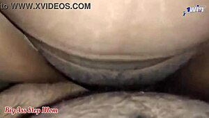 Will milf stepmom and stepson share a creampie in bed?