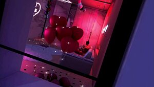 I-I planned romantic Valentine’s night for boyfriend with slutty waifu surprise!