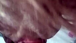 trans girl gives a really tasty blowjob, check it out