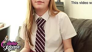 You Fuck the 18 Year Old Baby Sitter in Homemade Action