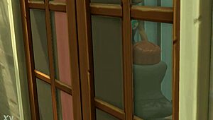 voyeur life 2 - i felt shocked seeing the bartender sucking the prince's dick in the restroom